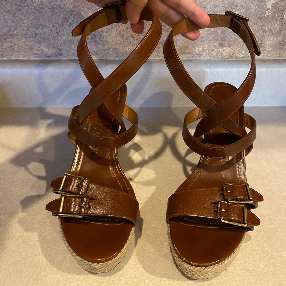 BURBERRY WEDGES